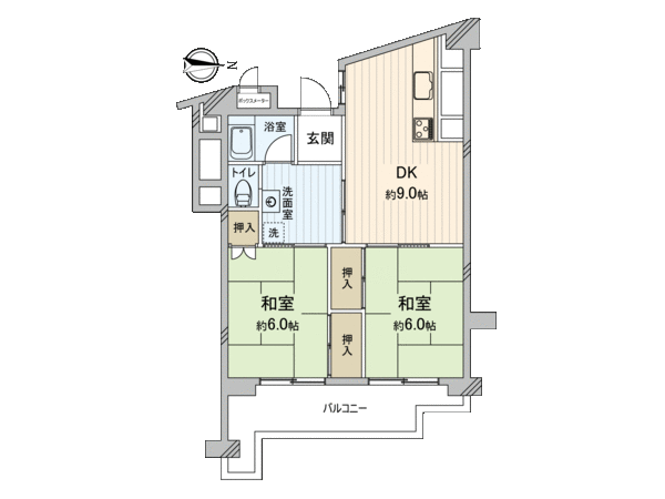 上高田4丁目団地 間取り 上高田4丁目団地 間取り
