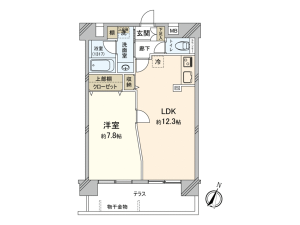 グリーンコート中野 間取り グリーンコート中野 間取り