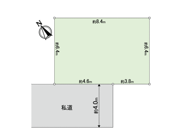 練馬区豊玉北2丁目 土地 地形図 練馬区豊玉北2丁目 土地 地形図