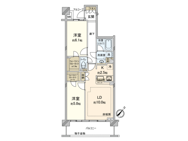 クレストフォルム菊名グランイースト 間取り クレストフォルム菊名グランイースト 間取り
