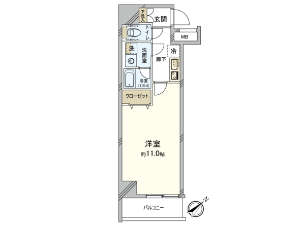 GENOVIA新横浜skygarden 間取り GENOVIA新横浜skygarden 間取り