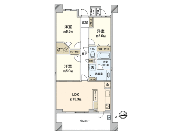 D’クラディア大倉山 間取り D’クラディア大倉山 間取り
