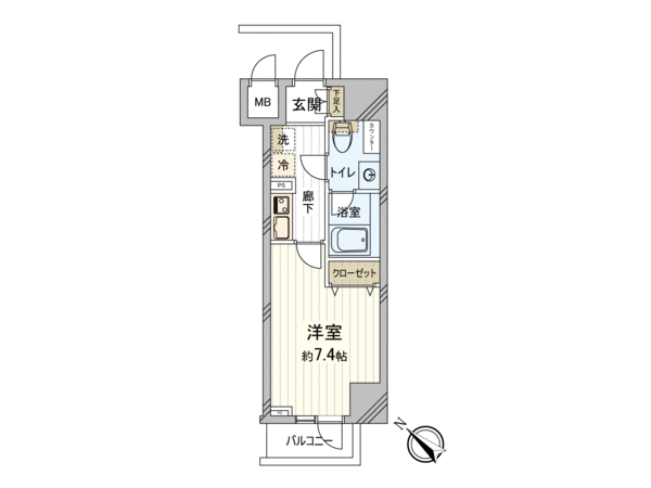 MAXIV梅島 間取り MAXIV梅島 間取り