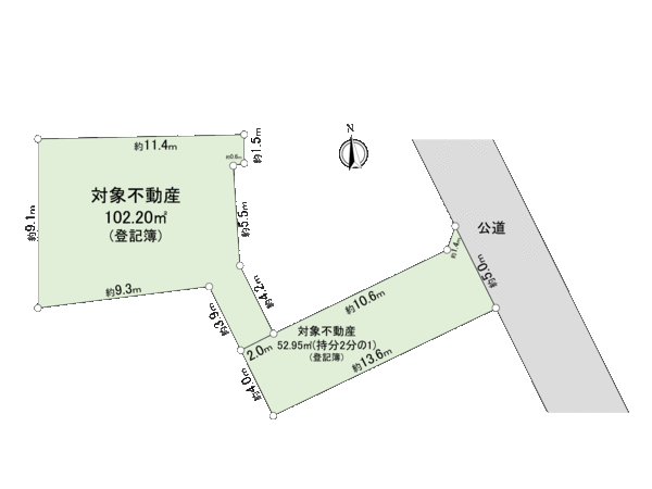 小向西町2丁目 土地 間取り 小向西町2丁目 土地 間取り