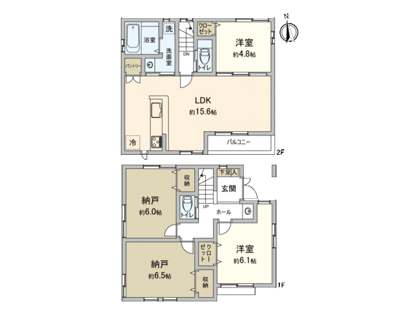 幸区東古市場(戸建) 間取り 幸区東古市場(戸建) 間取り