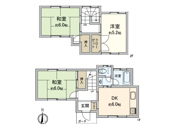 港北区新吉田東6丁目(戸建) 間取り 港北区新吉田東6丁目(戸建) 間取り