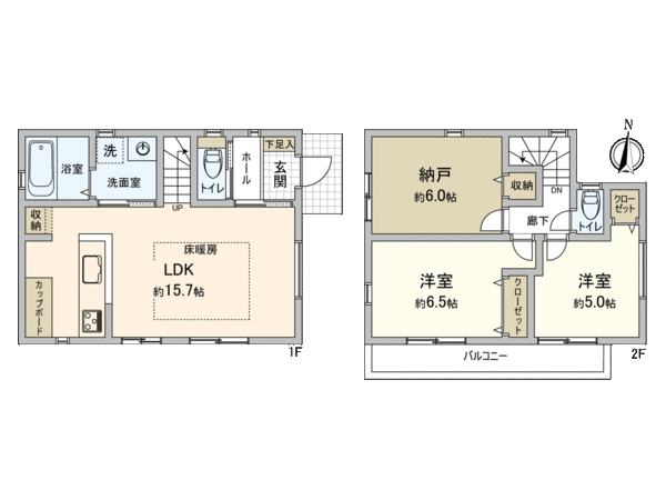 港北区新吉田東7丁目(新築戸建) 間取り 港北区新吉田東7丁目(新築戸建) 間取り