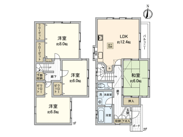 駒岡1丁目 戸建 間取り 駒岡1丁目 戸建 間取り