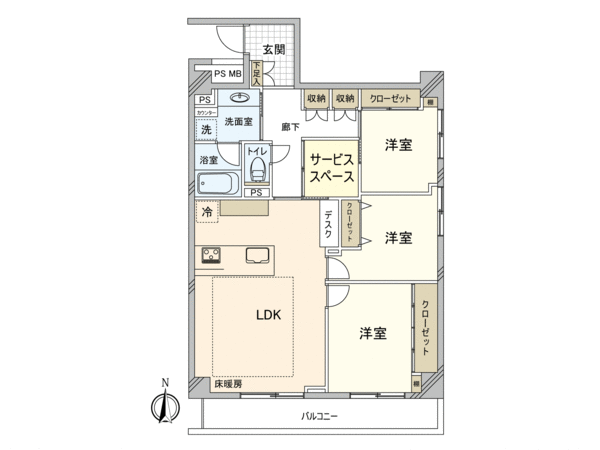 シャンボール学芸大学 間取り シャンボール学芸大学 間取り