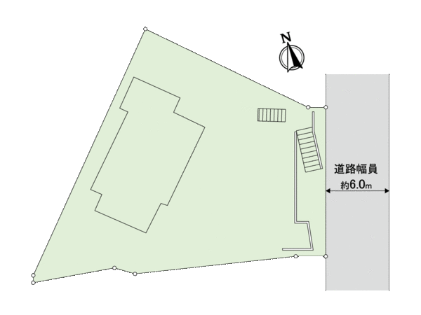 西宮市柏堂西町 土地 地形図 西宮市柏堂西町 土地 地形図
