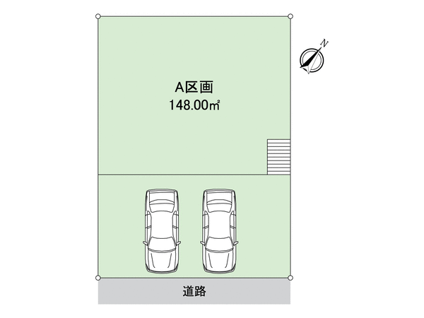 港南台3丁目 土地 A区画 地形図 港南台3丁目 土地 A区画 地形図