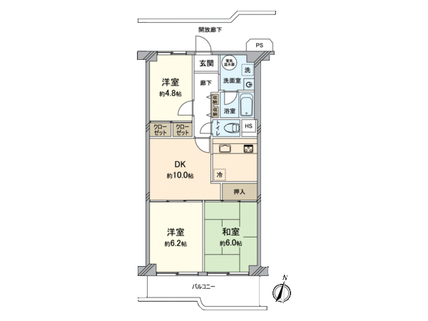 ソフトタウン根岸 弐番館 間取り ソフトタウン根岸 弐番館 間取り