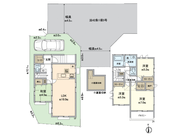 日野8丁目 新築戸建 間取り 日野8丁目 新築戸建 間取り