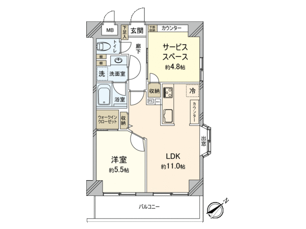 メゾンカルム横浜 間取り メゾンカルム横浜 間取り