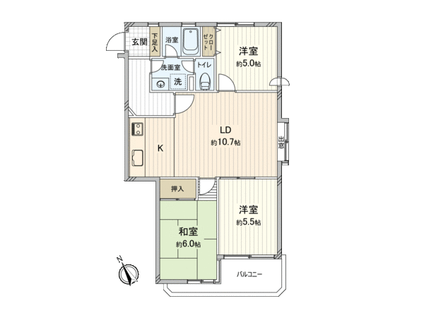 鶴見東寺尾ハイツ 間取り 鶴見東寺尾ハイツ 間取り