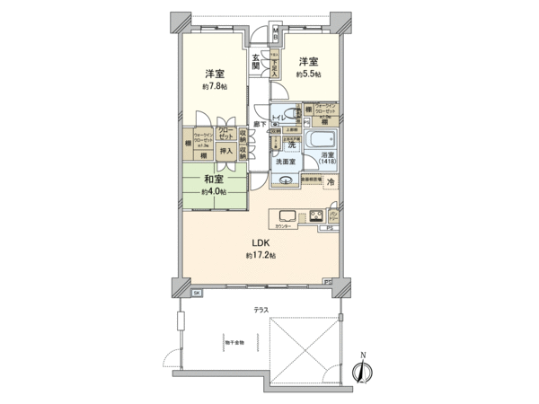 妙蓮寺レジデンス 蒼ノ邸 間取り 妙蓮寺レジデンス 蒼ノ邸 間取り