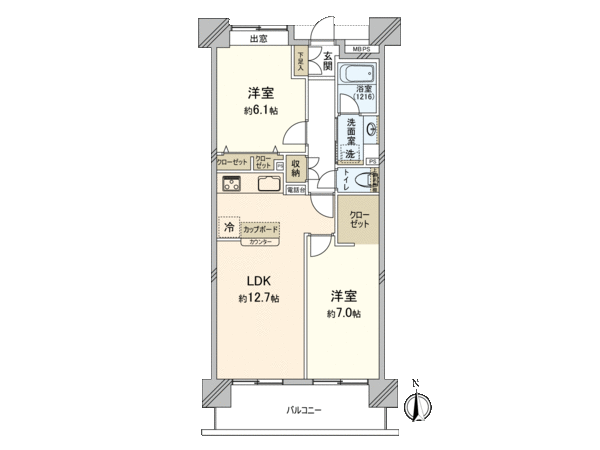 ライオンズマンション横浜桜木町 間取り ライオンズマンション横浜桜木町 間取り