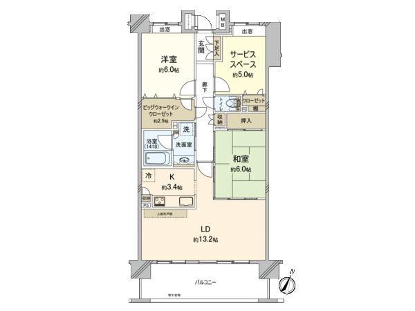 クレストフォルム横浜リヴァシス 間取り クレストフォルム横浜リヴァシス 間取り