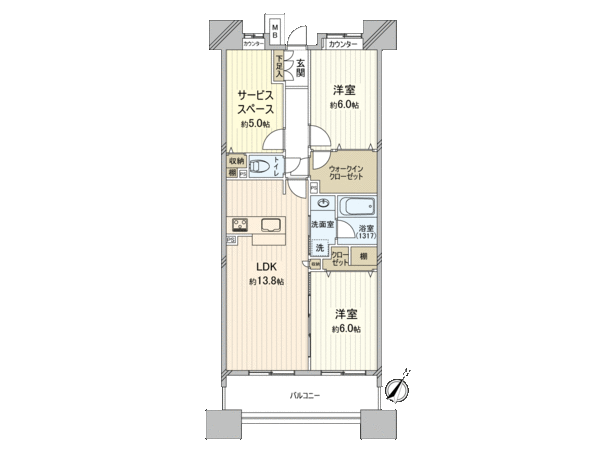 クレストシティタワーズ横浜 間取り クレストシティタワーズ横浜 間取り