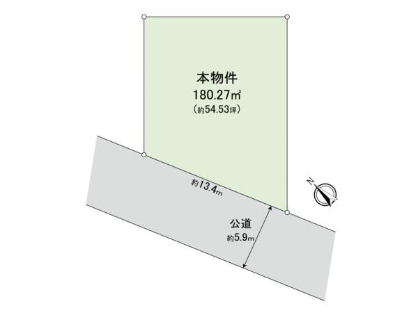 磯子区洋光台2丁目(土地) 地形図 磯子区洋光台2丁目(土地) 地形図