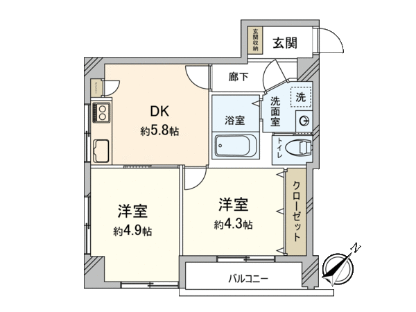 横浜ハイツ 間取り 横浜ハイツ 間取り