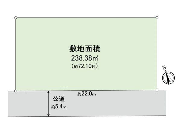 藤沢市鵠沼松が岡5丁目 土地 地形図 藤沢市鵠沼松が岡5丁目 土地 地形図