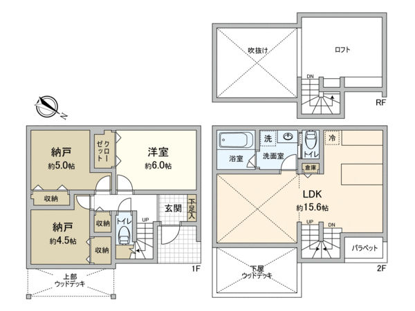 藤沢市弥勒寺4丁目 新築戸建 A号棟 間取り 藤沢市弥勒寺4丁目 新築戸建 A号棟 間取り