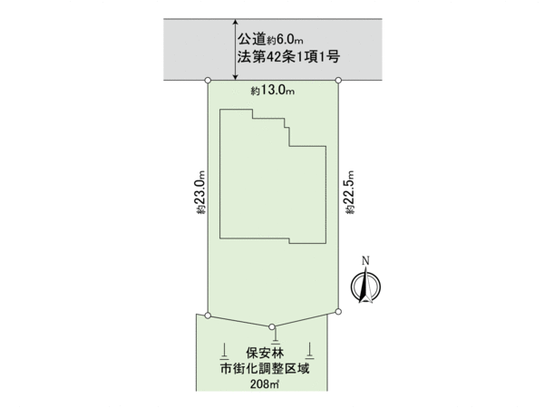 鎌倉市雪ノ下4丁目 土地 間取り 鎌倉市雪ノ下4丁目 土地 間取り
