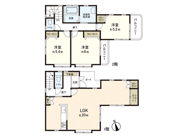 南区六ツ川4丁目 戸建 間取り 南区六ツ川4丁目 戸建 間取り