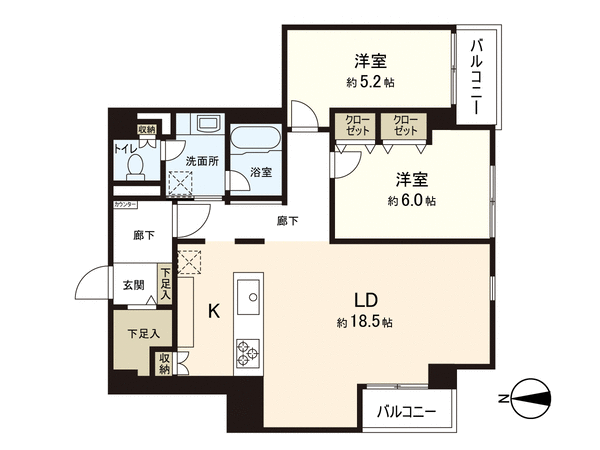 オークマンション逗子 間取り オークマンション逗子 間取り