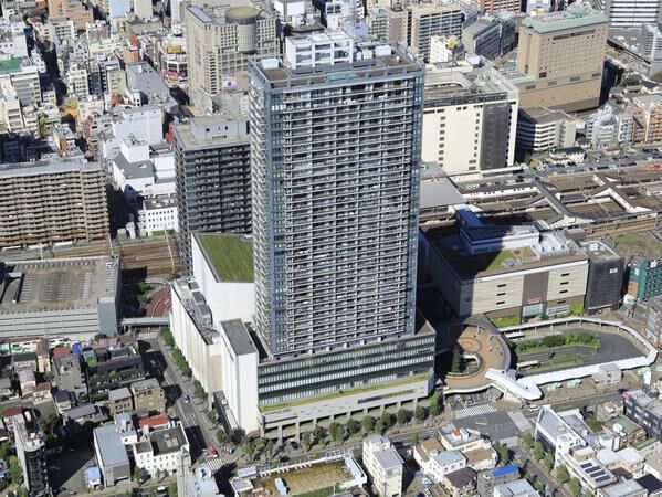 サザンスカイタワーレジデンス マンション外観空撮 サザンスカイタワーレジデンス マンション外観空撮
