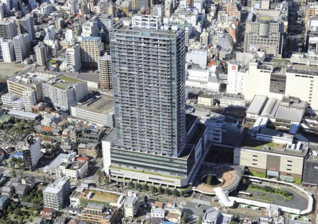 サザンスカイタワーレジデンス マンション外観空撮 サザンスカイタワーレジデンス マンション外観空撮