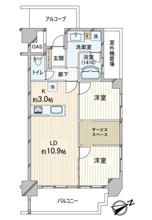 ダイアパレス聖蹟桜ヶ丘3 間取り ダイアパレス聖蹟桜ヶ丘3 間取り