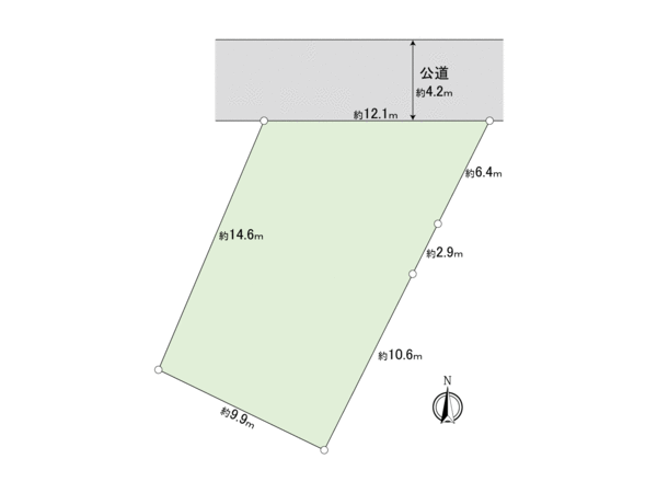 武蔵野市御殿山2丁目 地形図 武蔵野市御殿山2丁目 地形図