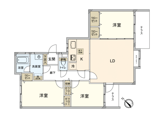 善福寺タウンホーム 間取り 善福寺タウンホーム 間取り