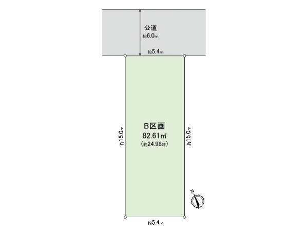 国立市富士見台2丁目 B区画 間取り 国立市富士見台2丁目 B区画 間取り