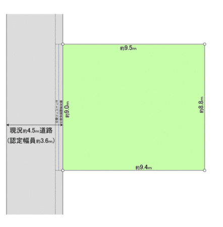 国立市青柳2丁目土地 間取り 国立市青柳2丁目土地 間取り