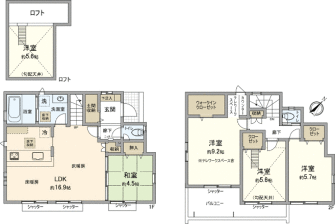 国分寺市日吉町3丁目 間取り 国分寺市日吉町3丁目 間取り