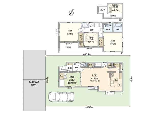 国分寺市戸倉2丁目 間取り 国分寺市戸倉2丁目 間取り