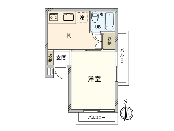 MAC東小金井コートPART2 間取り MAC東小金井コートPART2 間取り