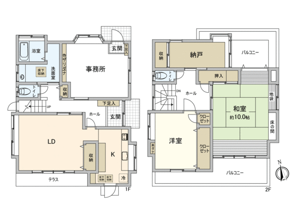 練馬区関町南4丁目 戸建 間取り 練馬区関町南4丁目 戸建 間取り
