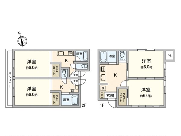 杉並区上荻3丁目 戸建 間取り 杉並区上荻3丁目 戸建 間取り