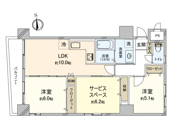 シティライブ武蔵小金井弐番館 間取り シティライブ武蔵小金井弐番館 間取り