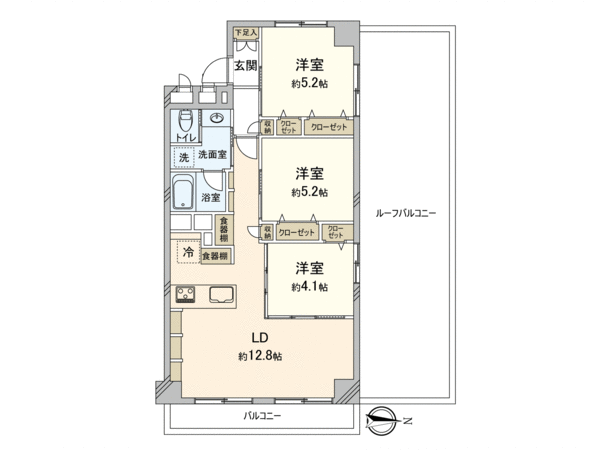 小金井中町マンション 間取り 小金井中町マンション 間取り