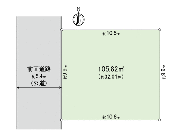 三鷹市上連雀4丁目 売地 地形図 三鷹市上連雀4丁目 売地 地形図