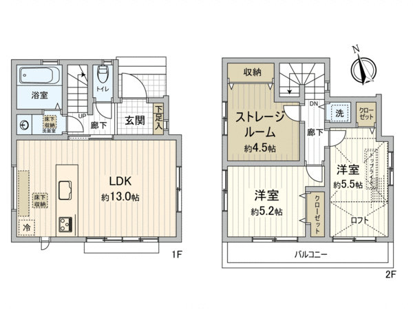 小柳町4丁目 新築戸建 間取り 小柳町4丁目 新築戸建 間取り