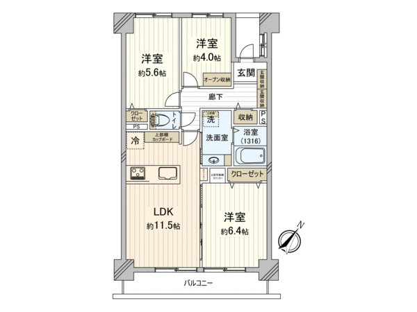Grace Court Nerima Sakuradai 間取り Grace Court Nerima Sakuradai 間取り