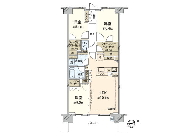 ウエリス仙川調布の森の中古物件情報 Fzrxya09 三井のリハウス