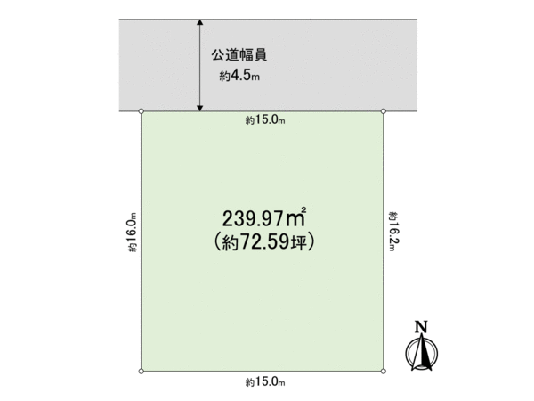 御影山手5丁目 土地 地形図 御影山手5丁目 土地 地形図