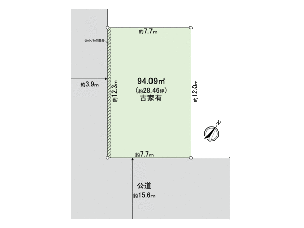 灘区灘北通6丁目 土地 地形図 灘区灘北通6丁目 土地 地形図